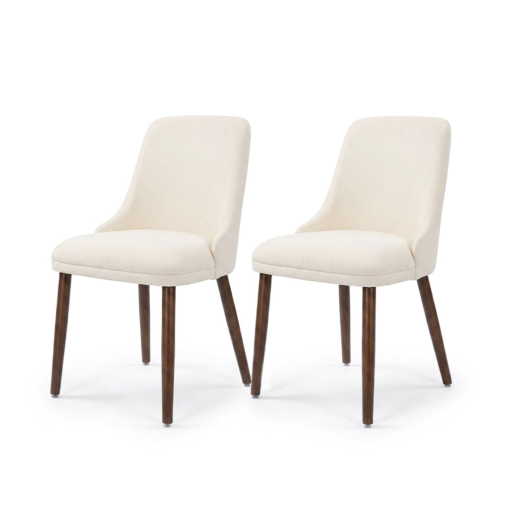 Drlovely Modern Soft Chenille Upholstered Side Chair Dining Chairs