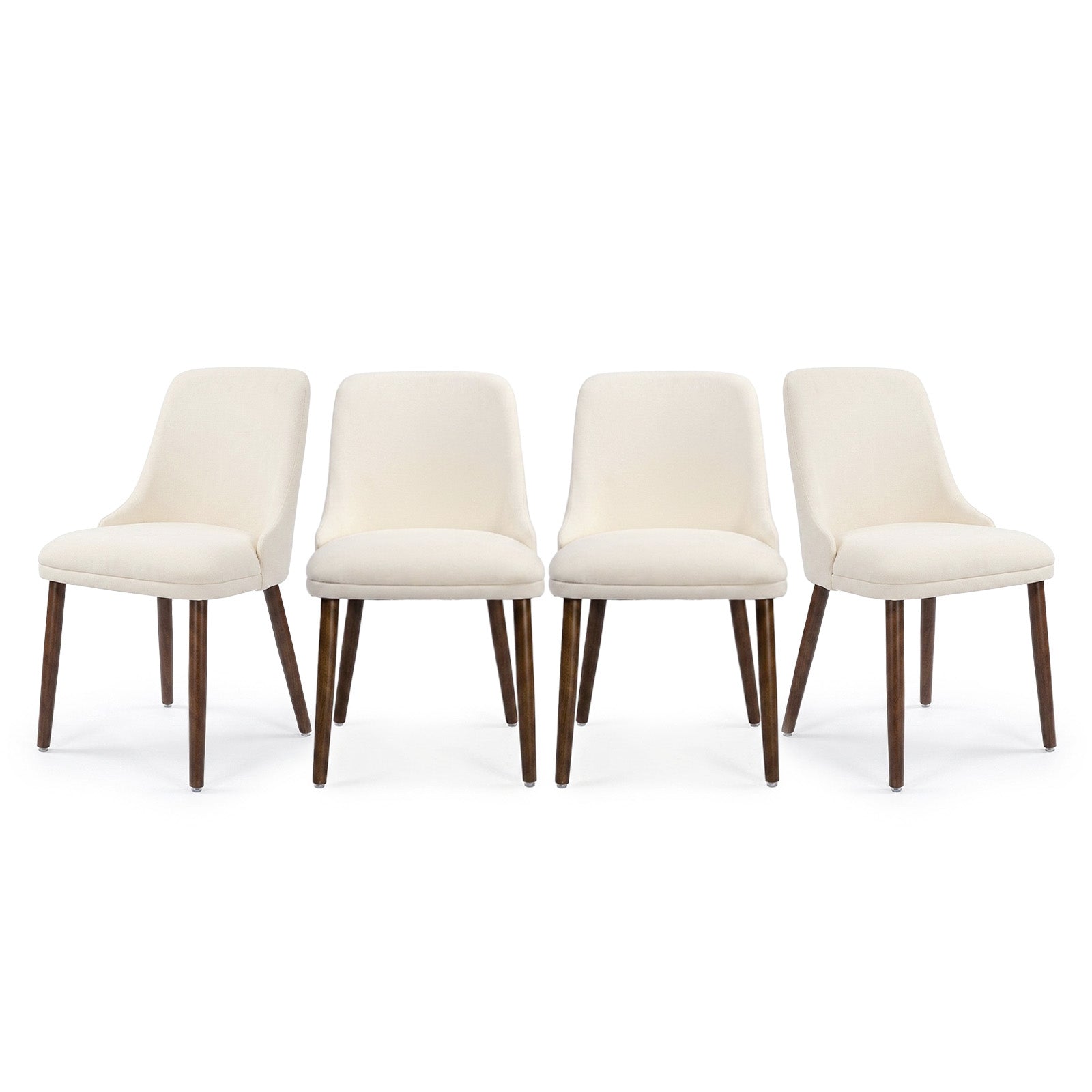 Drlovely Modern Soft Chenille Upholstered Side Chair Dining Chairs