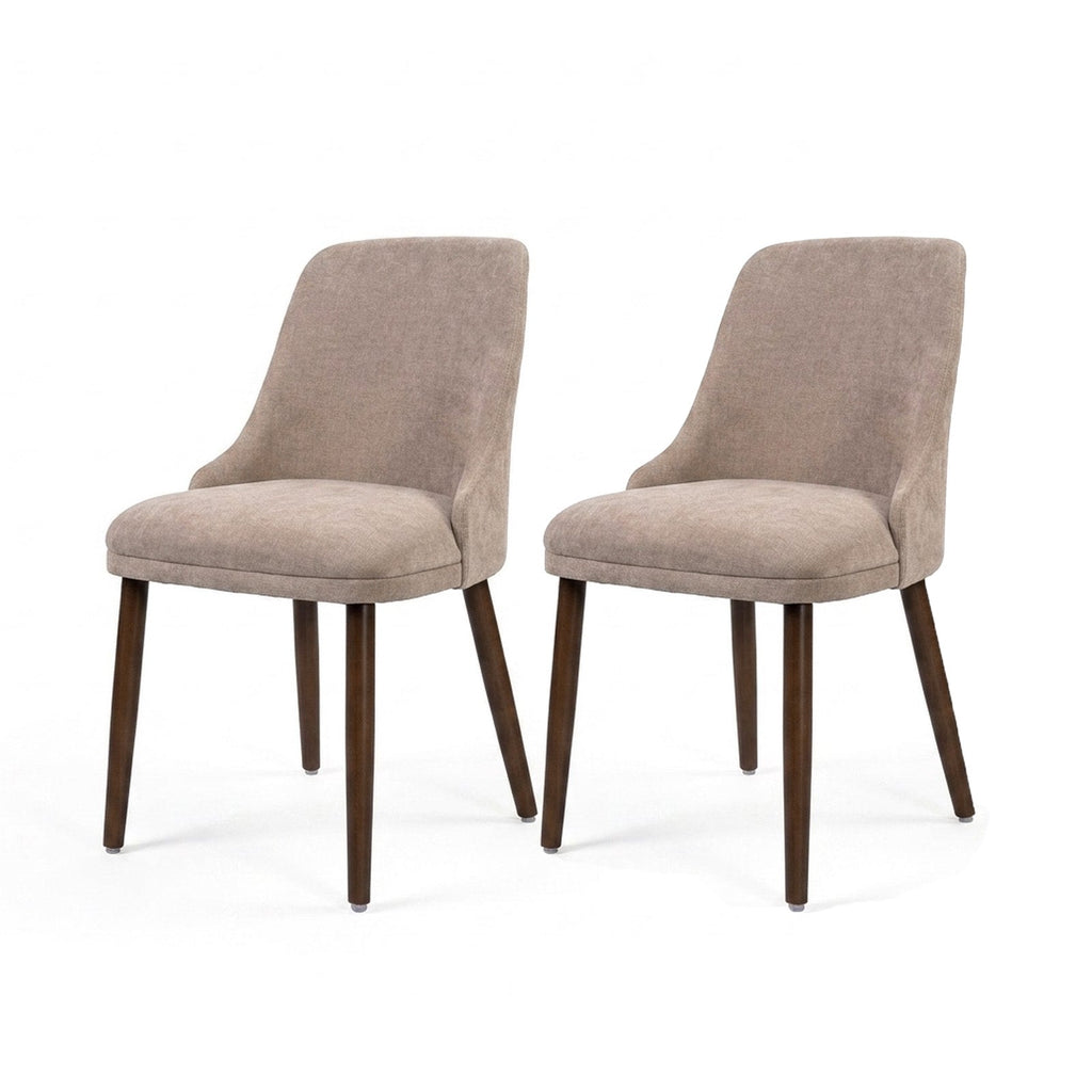 Drlovely Modern Soft Chenille Upholstered Side Chair Dining Chairs